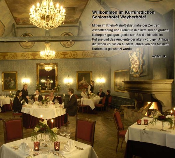 Kurfürstliches Schlosshotel Weyberhöfe