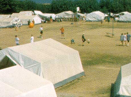 Zeltlager TSG Bergedorf  Jugendzeltlager Behrensdorf