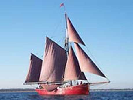 Traditionssegelschiff  Platessa von Esbjerg