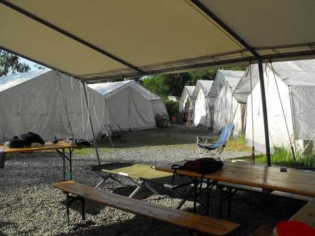 Zeltcamp auf dem Campingplatz Klausenhorn mieten